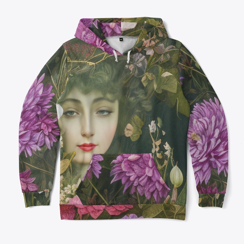 Enchanted Garden Vintage Botanical Fairy