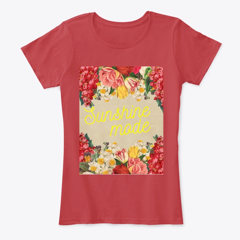 sunshine mode floral design for women