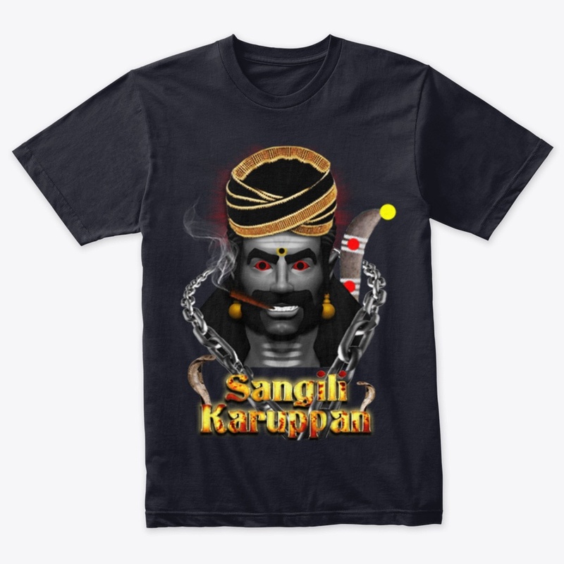 Men TShirt - Sangili Karuppar
