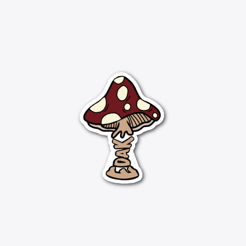 Edak - Mushroom Sticker