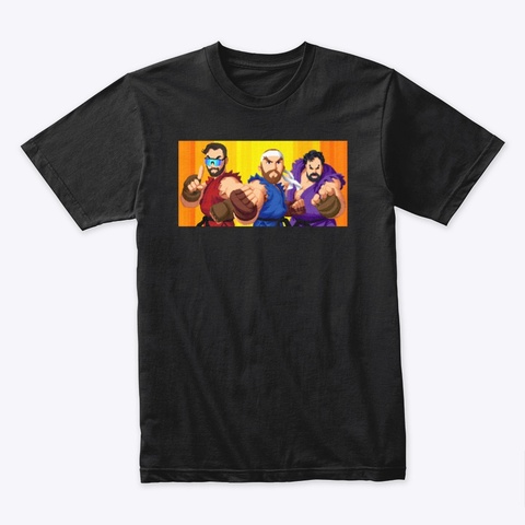 Jaboody Fighters Black Camiseta Front