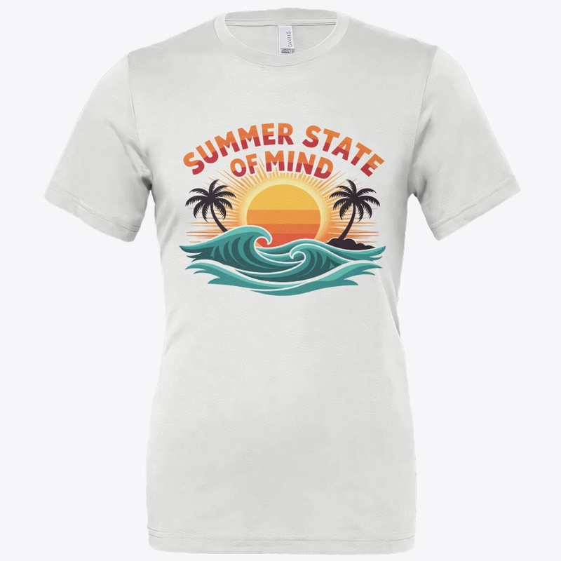 Summer State of Mind Beach Tee