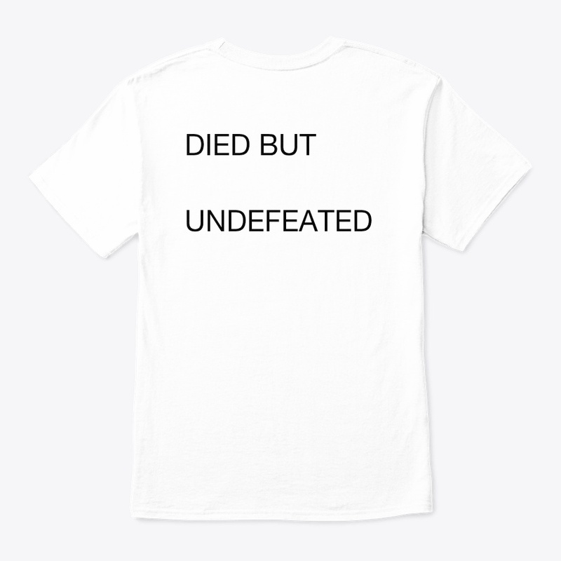 Plane T-Shirt, Died but undefeated 