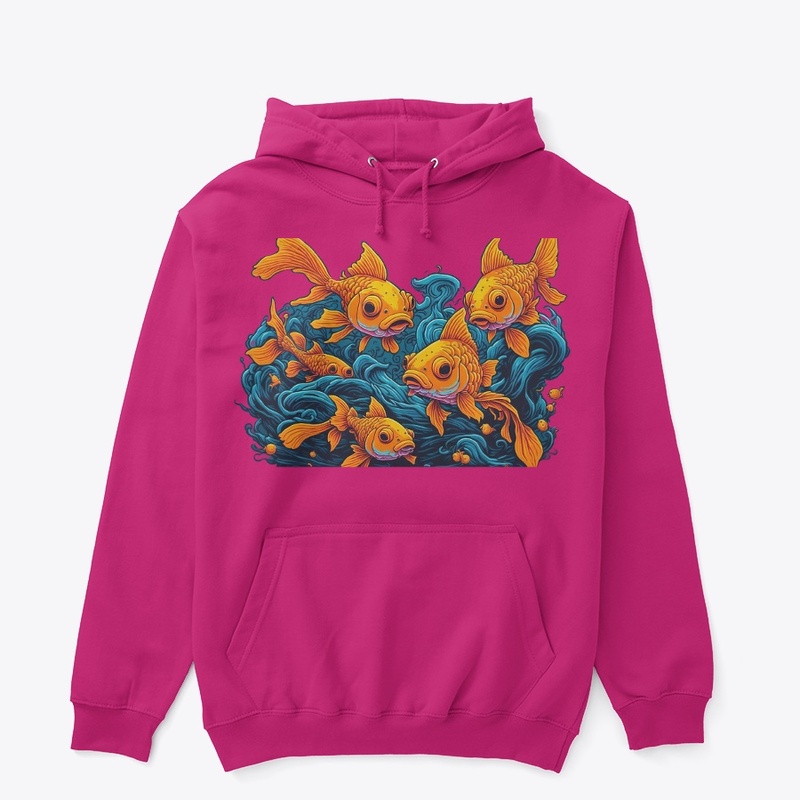 Orange Gold Fishes