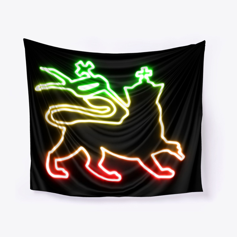 Lion of judah bright outline