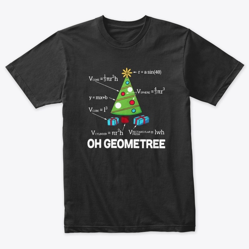 OH Geometree Christmas Teaching Shirt