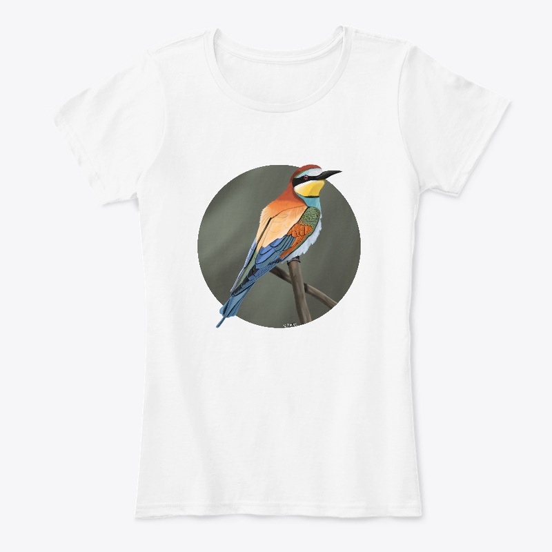 jz.birds Bee-Eater Bird Illustration
