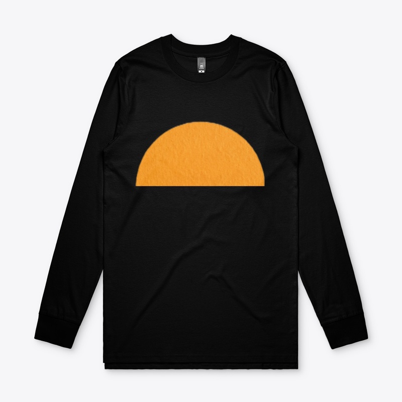 Orange Half Sun T-Shirt