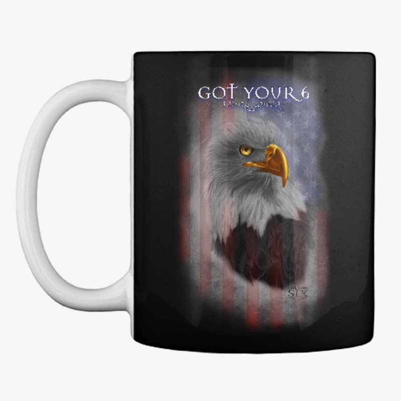 PATRIOTIC EAGLE MUG