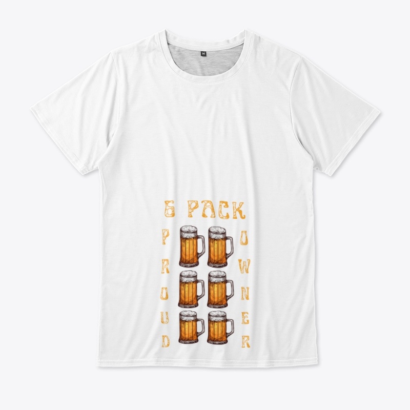 funny six pack proud owner