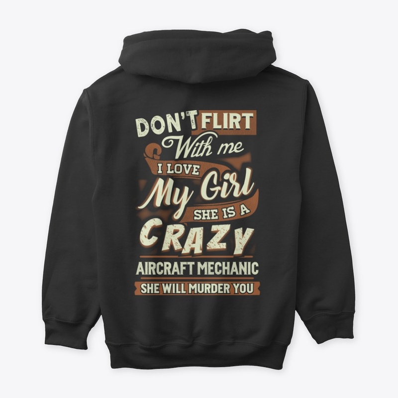 Crazy Aircraft Mechanic's Man Shirt