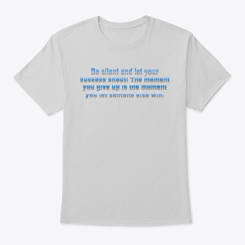 Be silent motivational