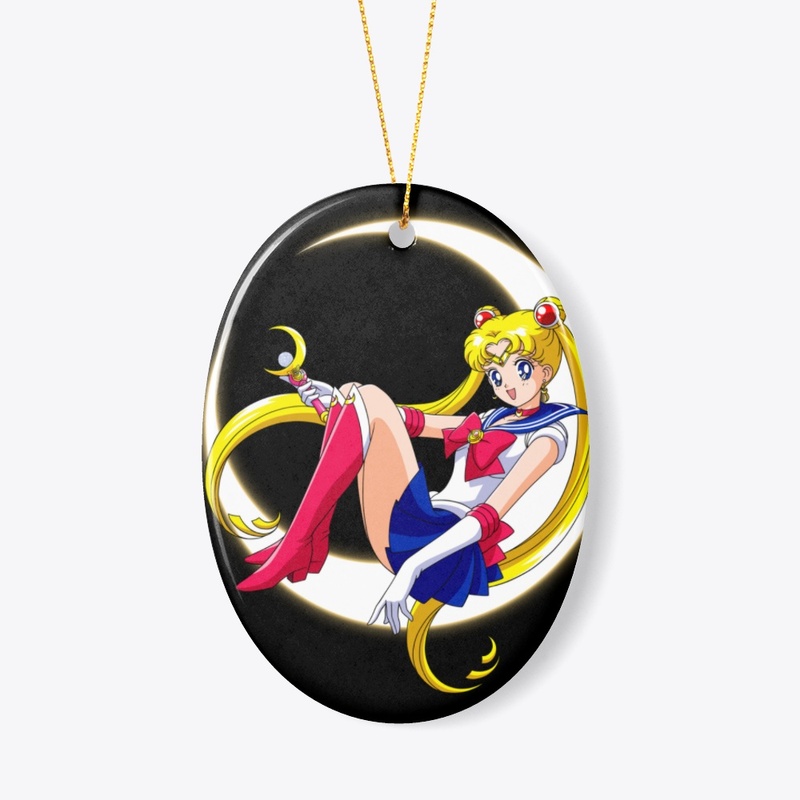 A Girl sit on Moon Bracelet