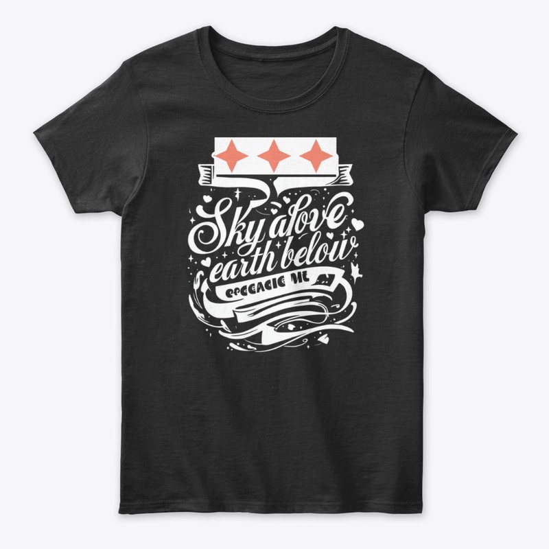 Sky Above Peace Within Tee"USA"UK