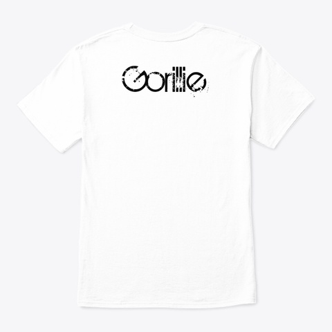 Peace White T-Shirt Back