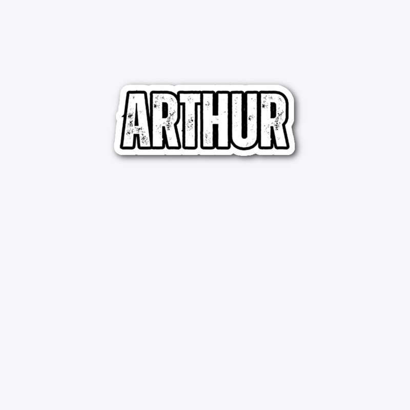 Personalized Name "Arthur" Vintage