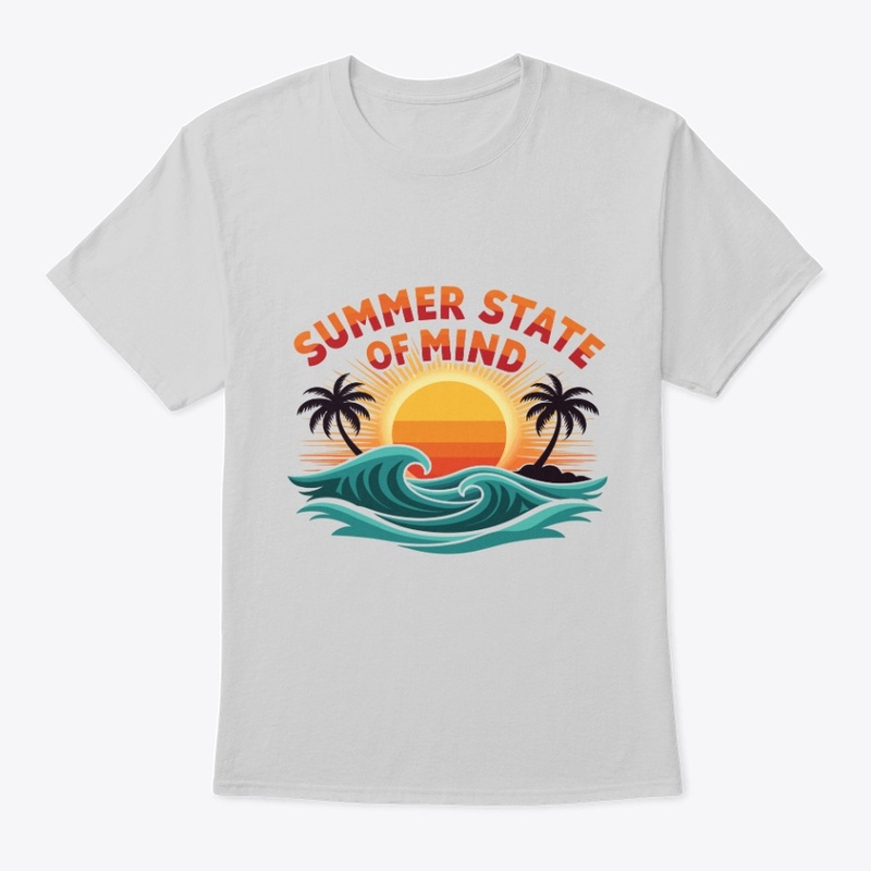 Summer State of Mind Beach Tee