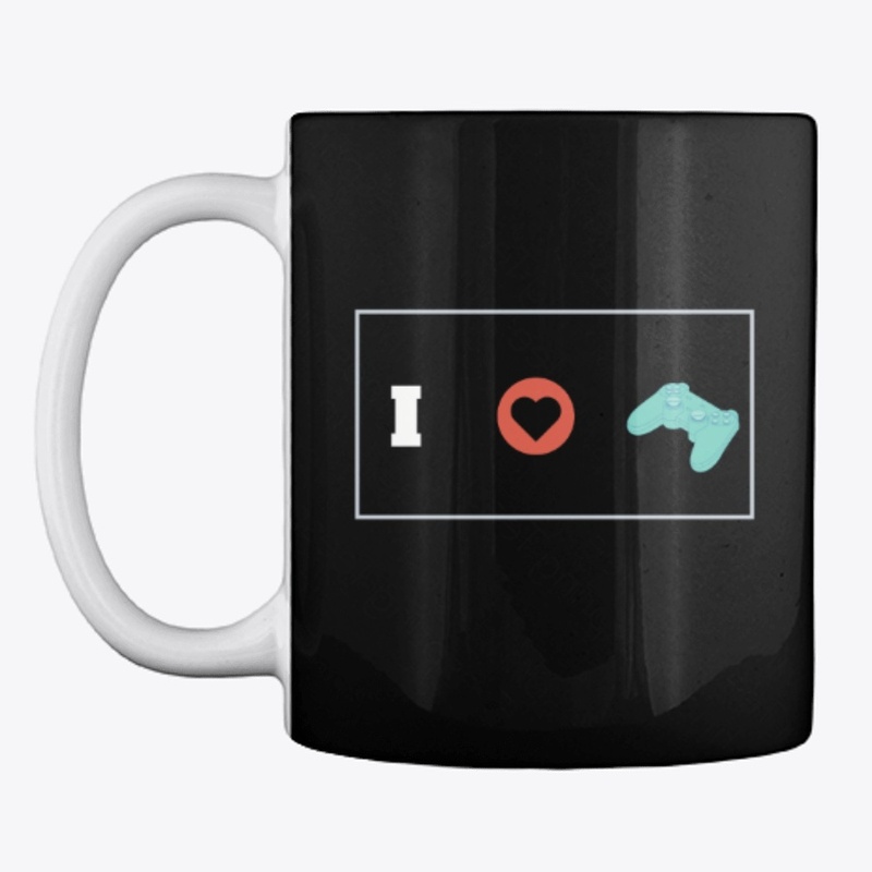 i love video games , heart