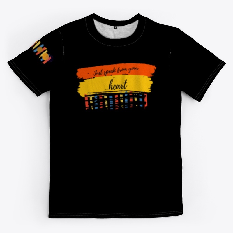   speak from your heart  men's t-shirts