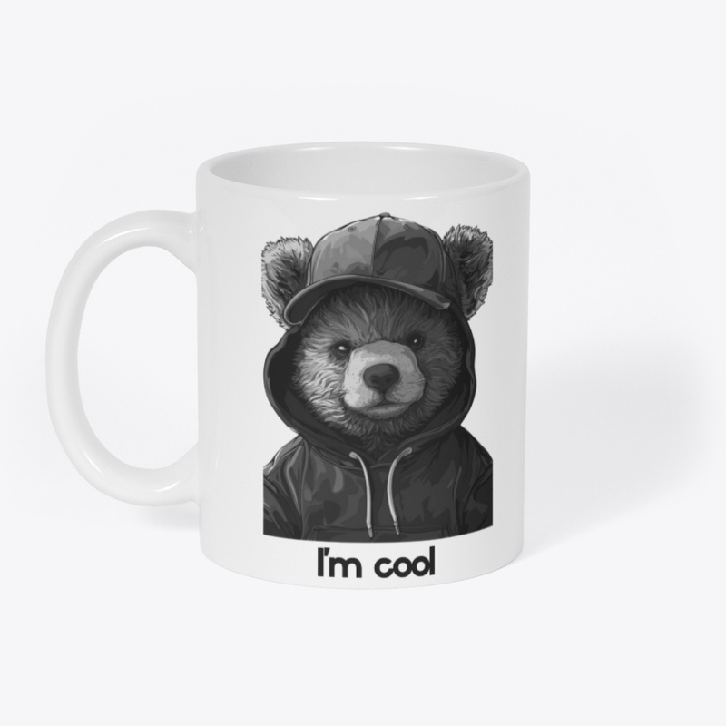 Swagged-Out Bear in Streetwear