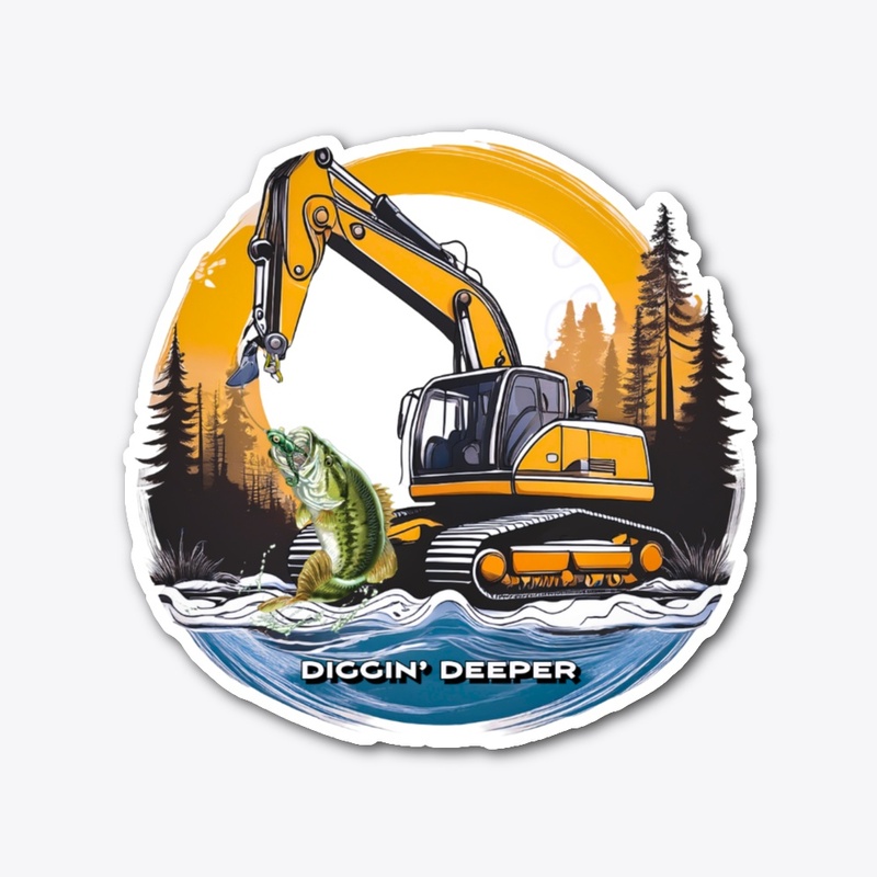 Excavator Fishing LM Bass Edition