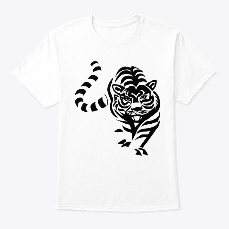 Camiseta con DIBUJO DE TIGRE