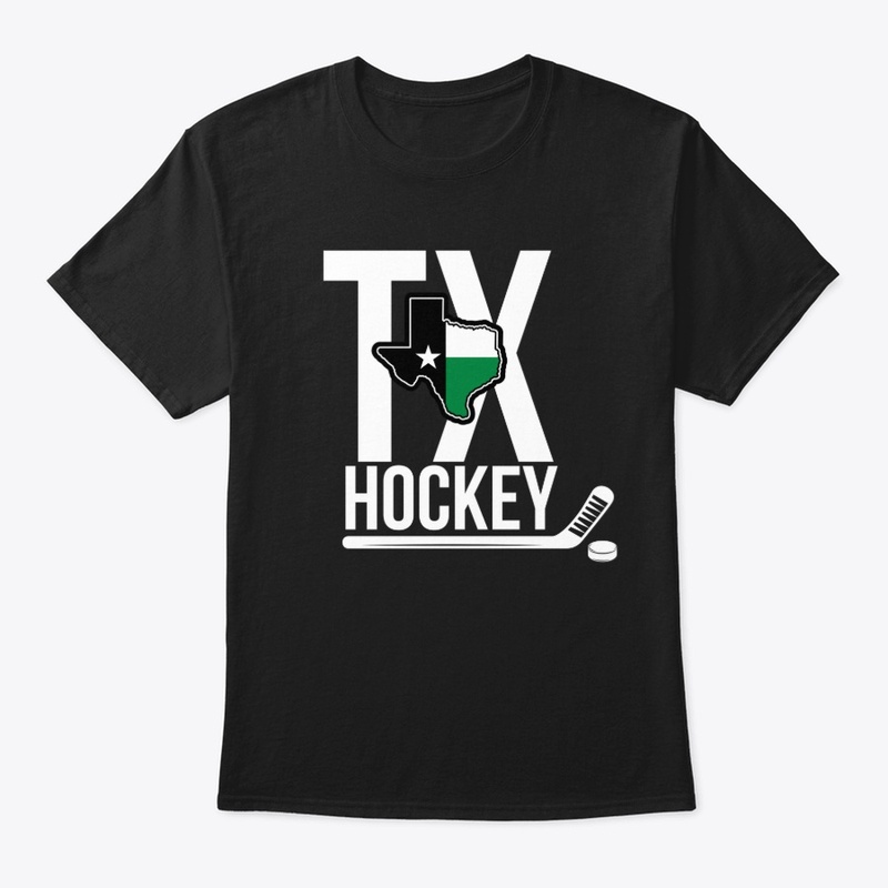 Black - TX Hockey Tee