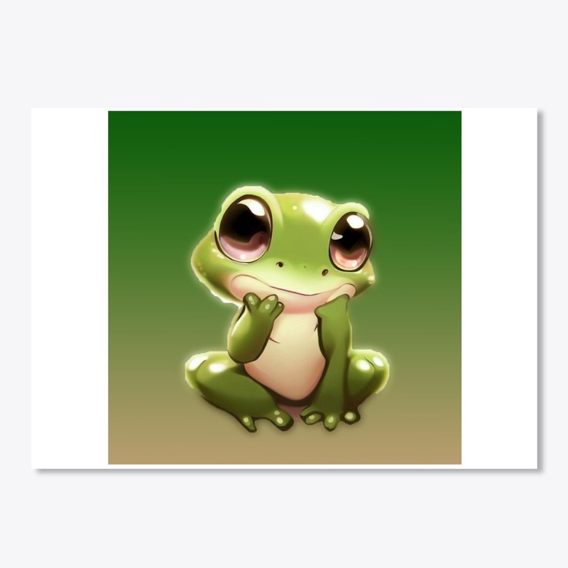  frog prints on asseccrioes&t-shirts 
