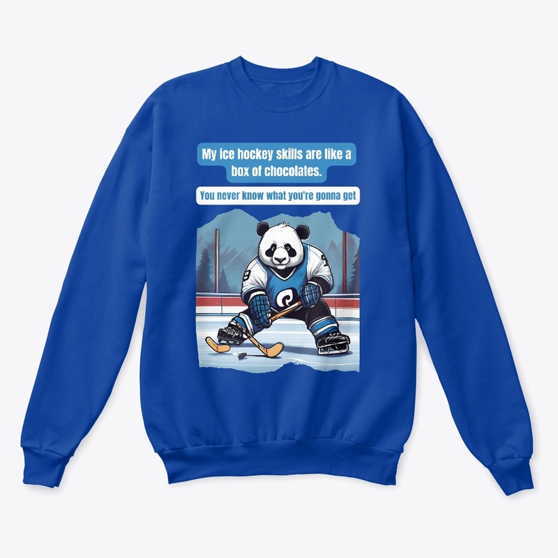 Panda T-Shirts for Ice Hockey Players!