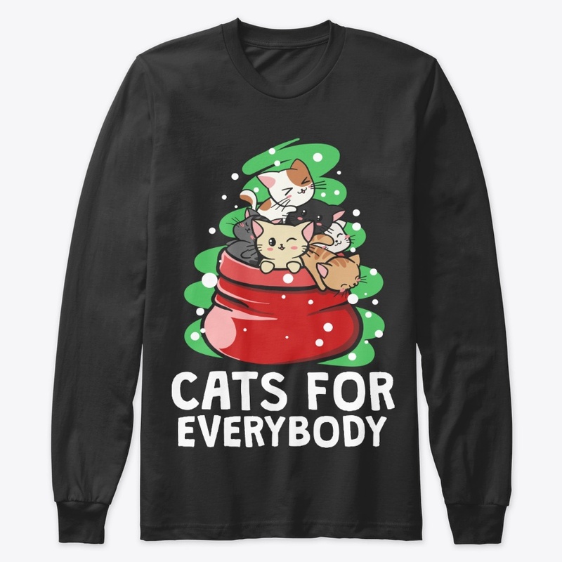 Christmas Cat Lover Gift, For Everybody