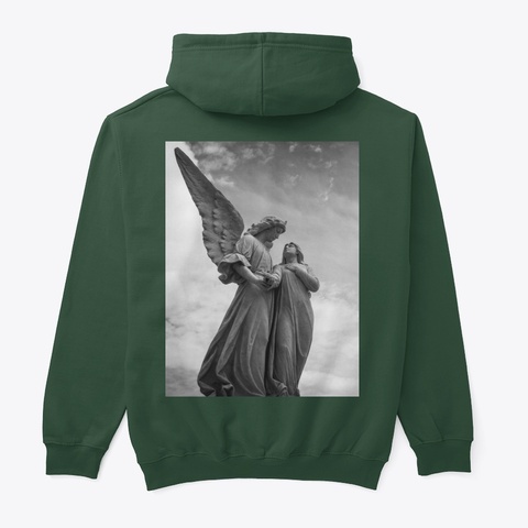 Angelic Guide Soulwear Forest Green T-Shirt Back