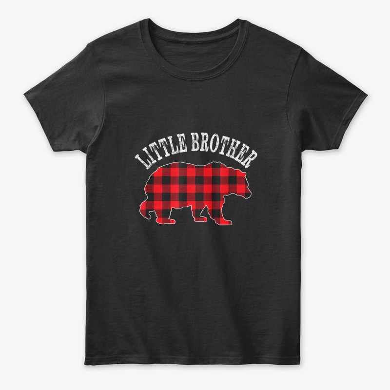 LITTLE BROTHER BEAR RED BLACK BUFFALO PL