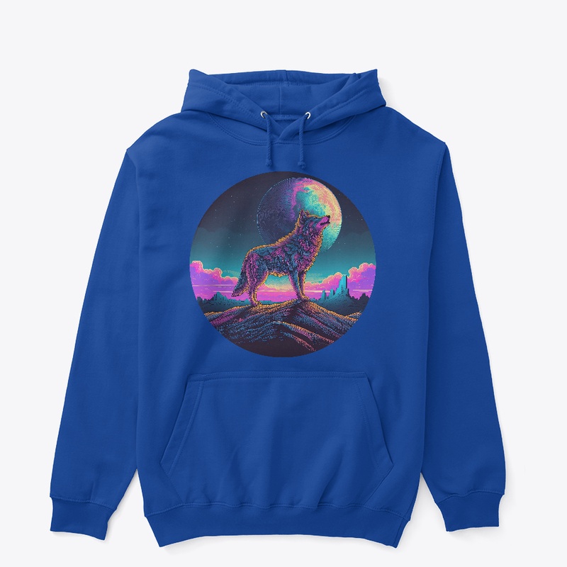 Dessert Plains Baying Wolf