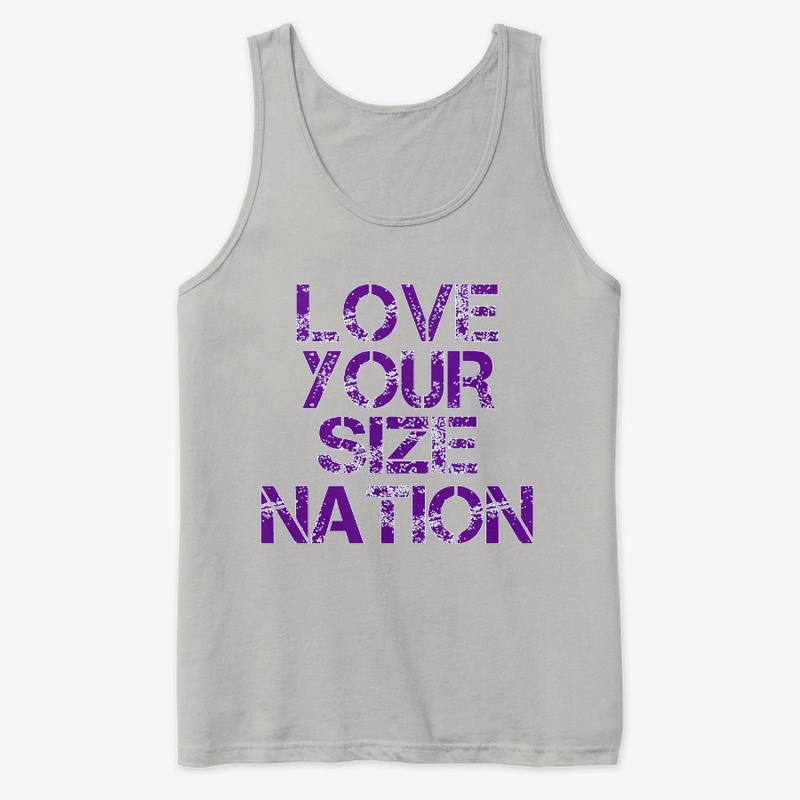 LOVE YOUR SIZE NATION purple v5