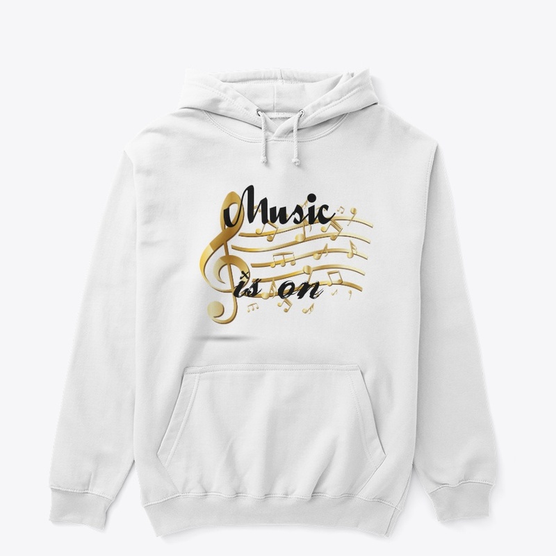 Music is on tees,music notes,rhythm,rock