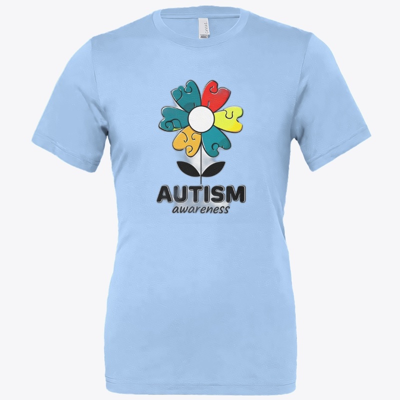 Autism Awareness 7161 - Bella Canvas 3001 | Classic Unisex Jersey T-Shirt