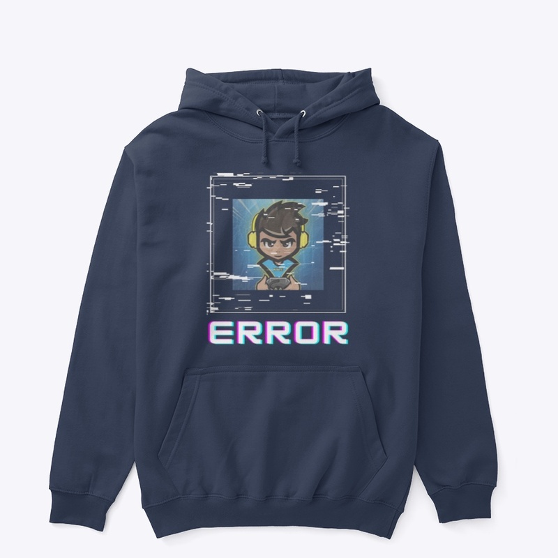 “ERROR” Pullover Hoodie by KYLEBIRK