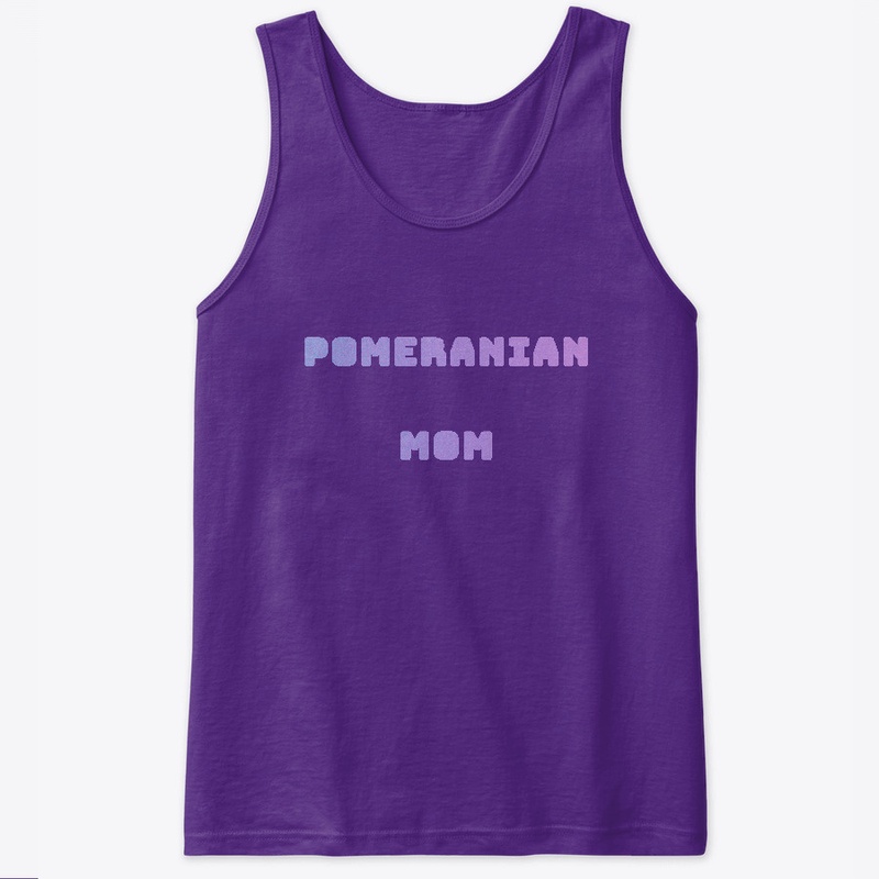 Pomeranian Mom Purple Design