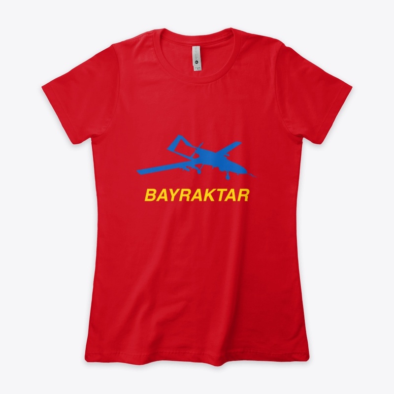 BAYRAKTAR Drone Logo- Blue and Yellow