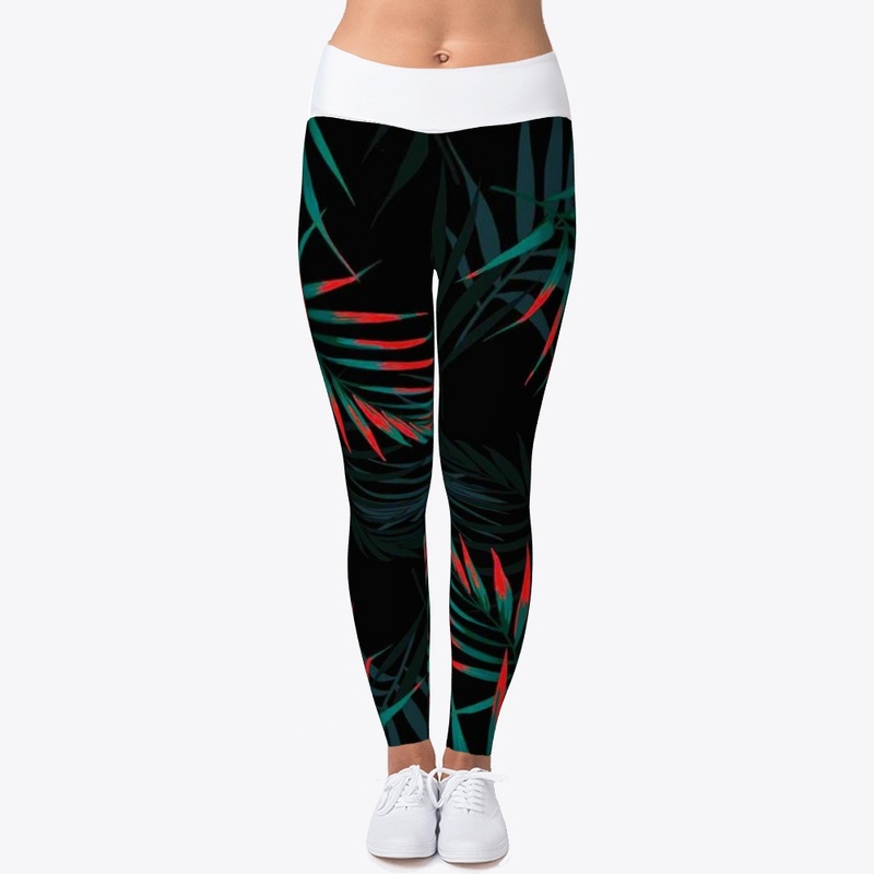 Jungle Print Leggings for Women & Girls