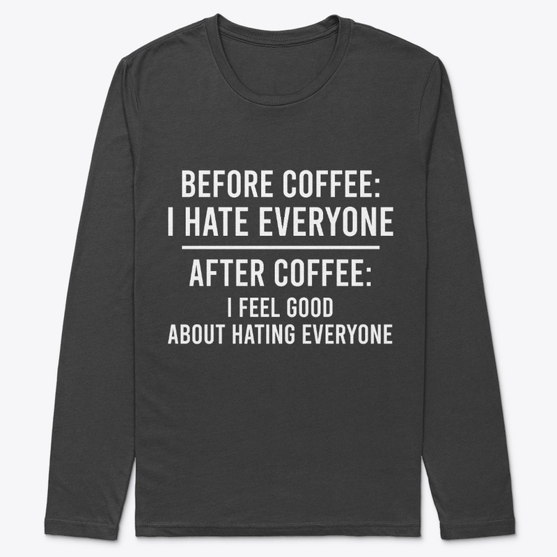 Before coffee
