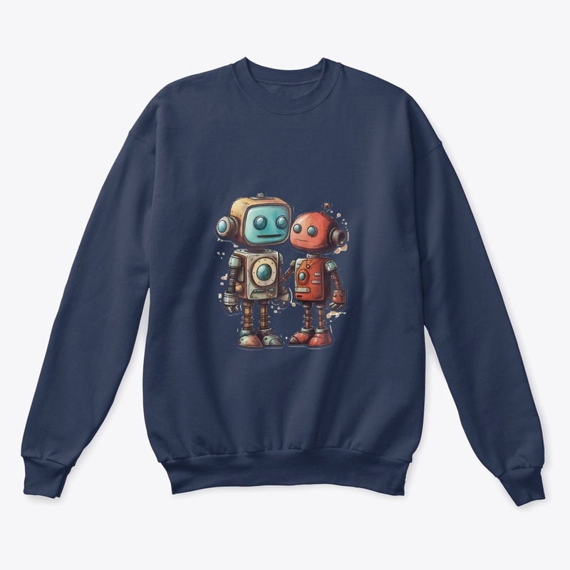 Retro Robo Companions Tee