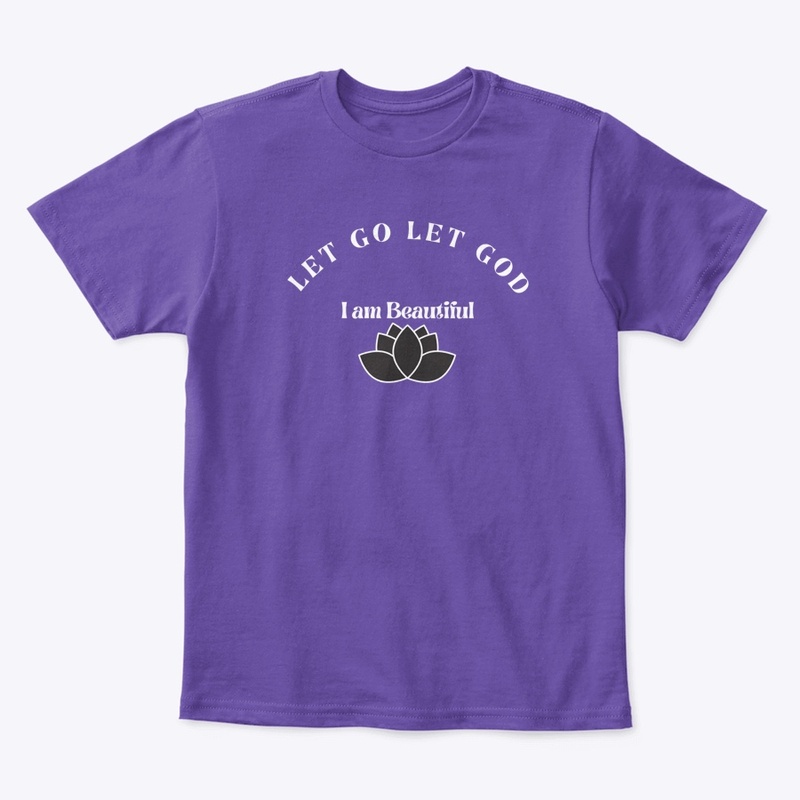 Let Go Let God Affirmation Tee