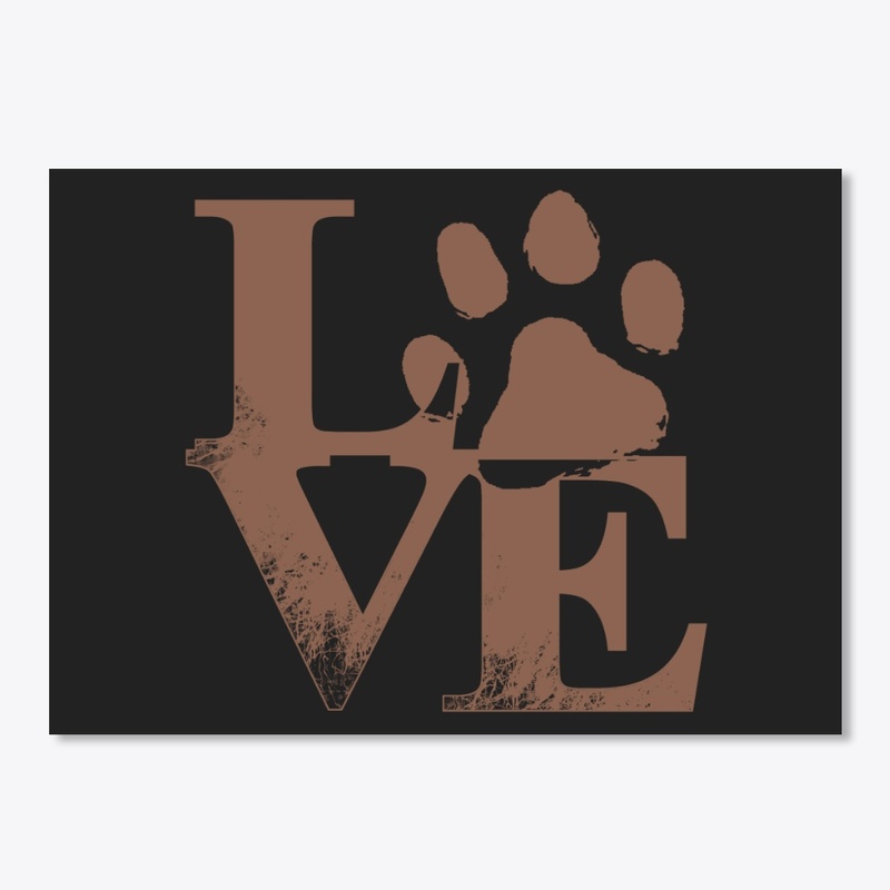 Love For Dogs Stickers