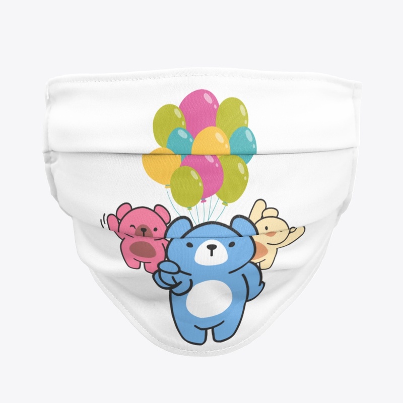 Teddy Bears and Balloons 