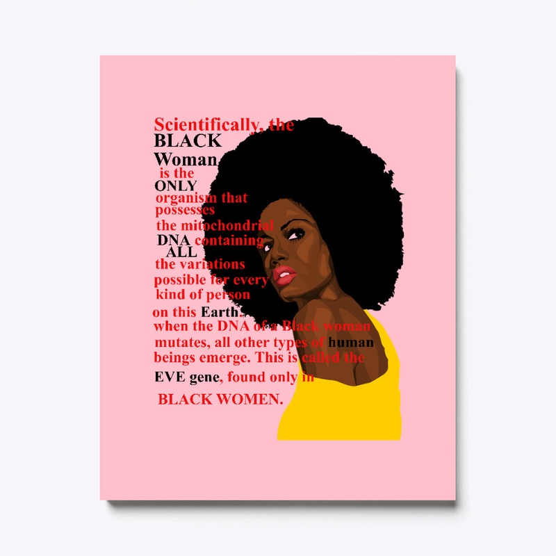 Black Woman Eve Gene