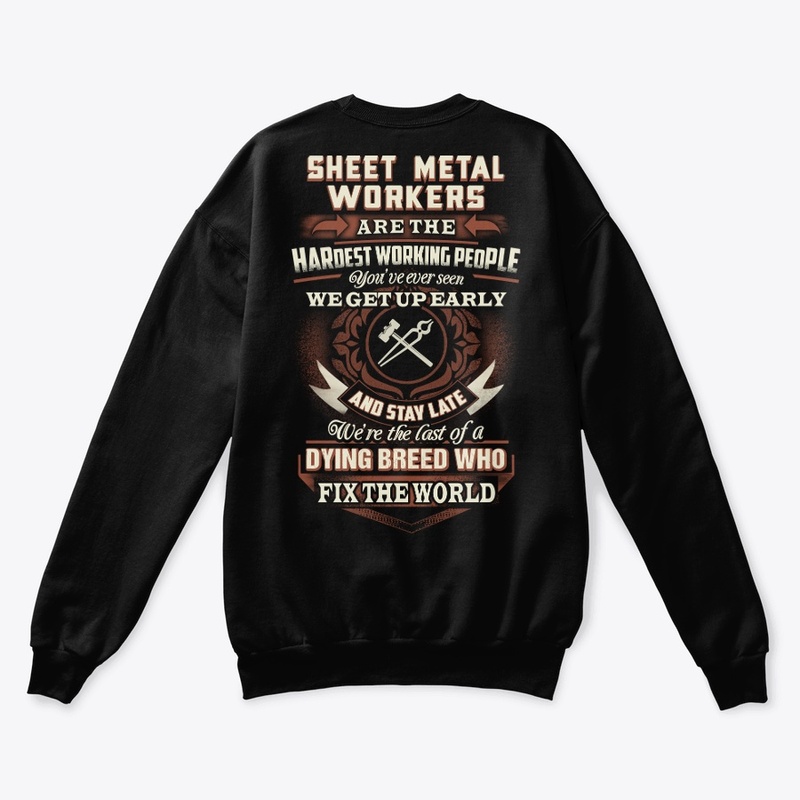 Sheet Metal Worker Warrior Hoodie 