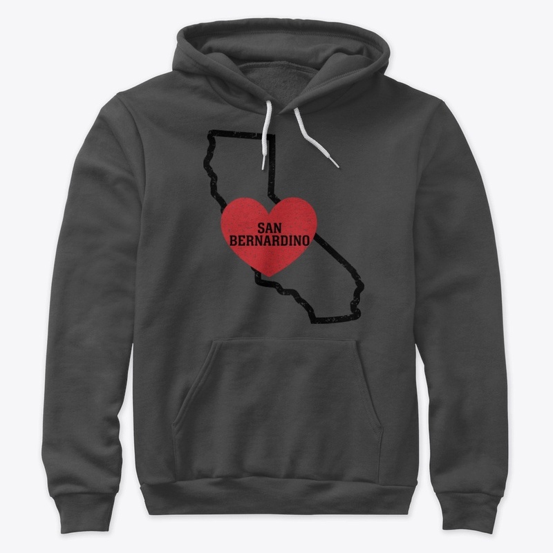 San Bernardino California Heart Shirt 