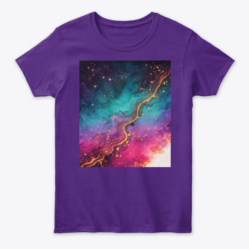 Galactic Flow — All-Over Art