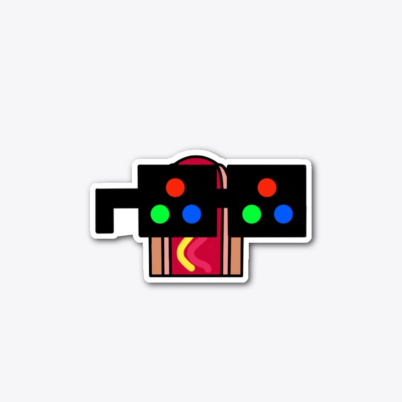 Hot Dog Noundles Sticker